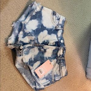 Revice brand new size 24 denim shorts